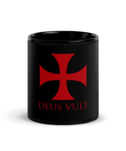 Taza DEUS VULT Roja