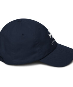 Gorra Deus Vult Azul_Lateral