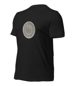 Alternative view of Camiseta ROSETÓN GÓTICO